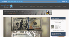 Desktop Screenshot of mankatotimes.com